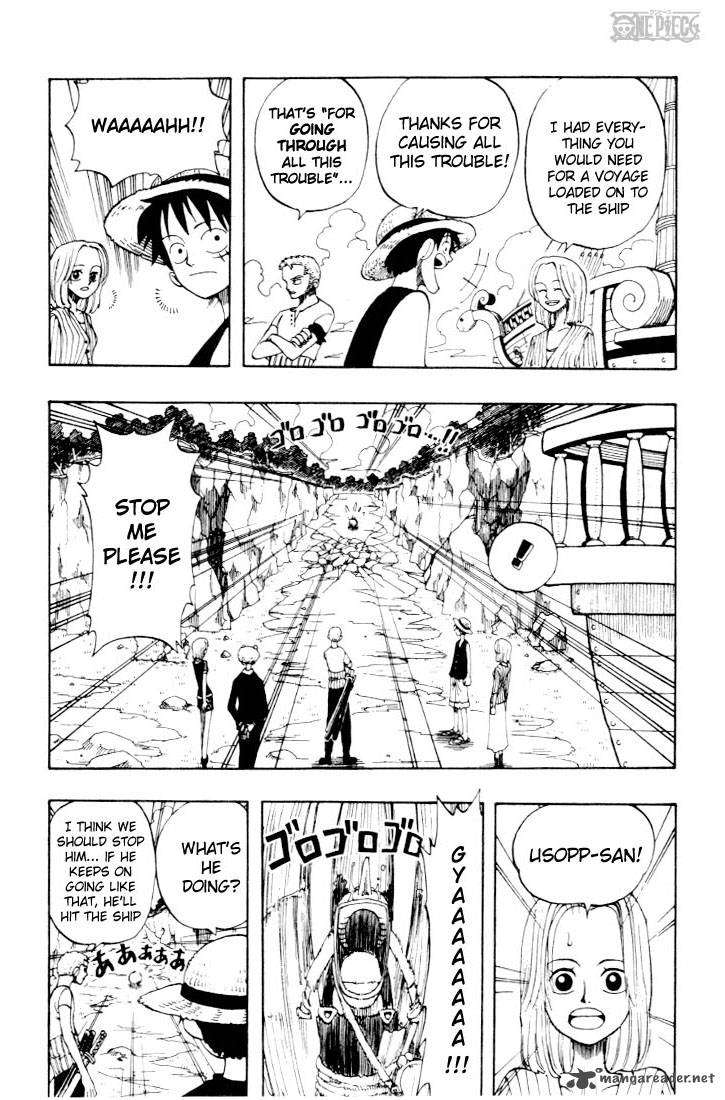 One Piece Chapter 41 page 8 - Chapter 41: To the Sea