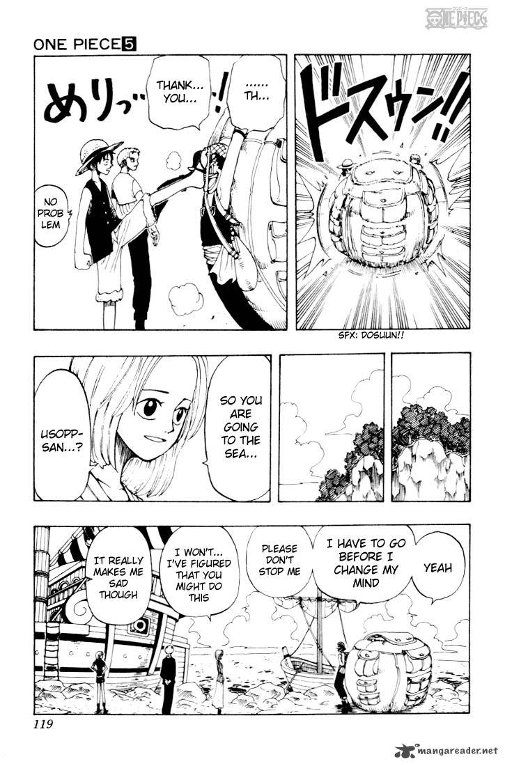One Piece Chapter 41 page 9 - Chapter 41: To the Sea