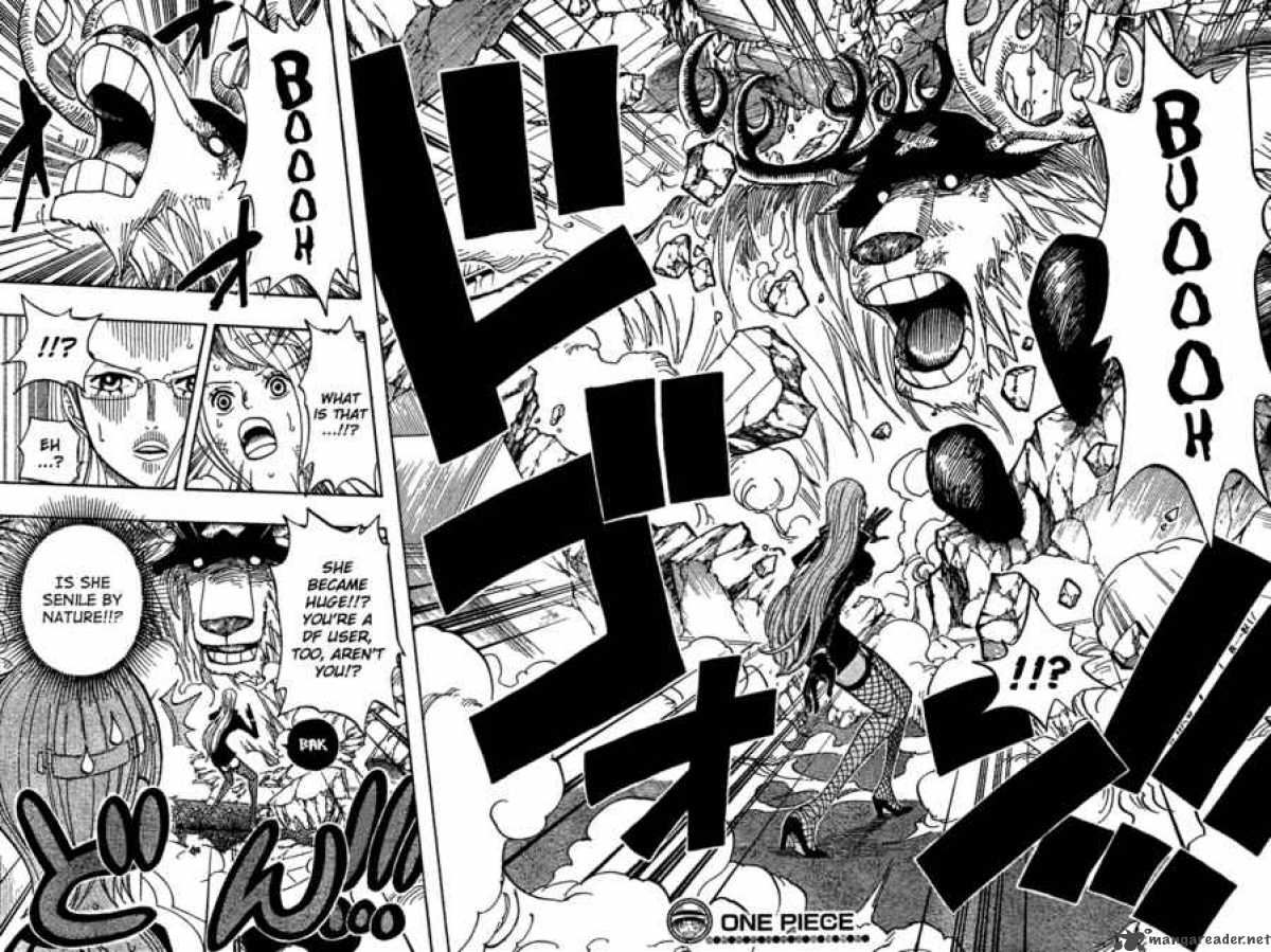 One Piece Chapter 410 page 18 - Chapter 410: Super-Size Nami