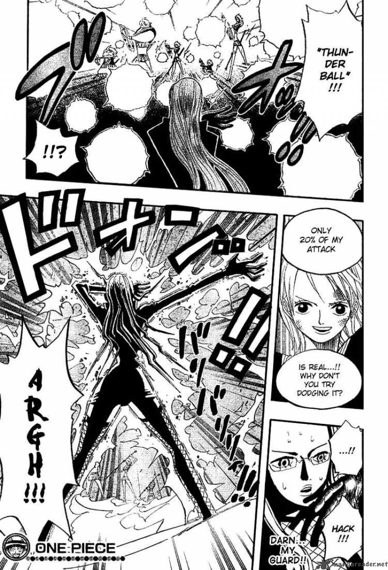 One Piece Chapter 411 page 17 - Chapter 411: Nami vs Kalifa