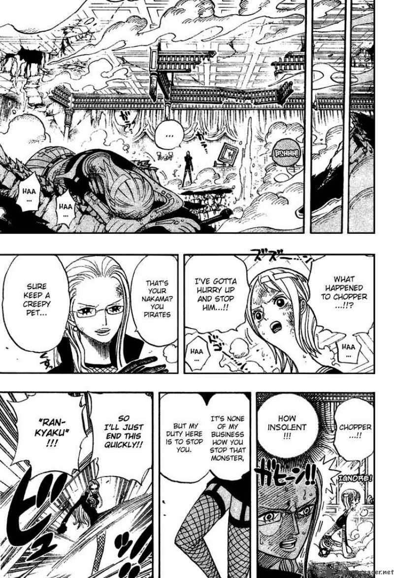 One Piece Chapter 411 page 7 - Chapter 411: Nami vs Kalifa