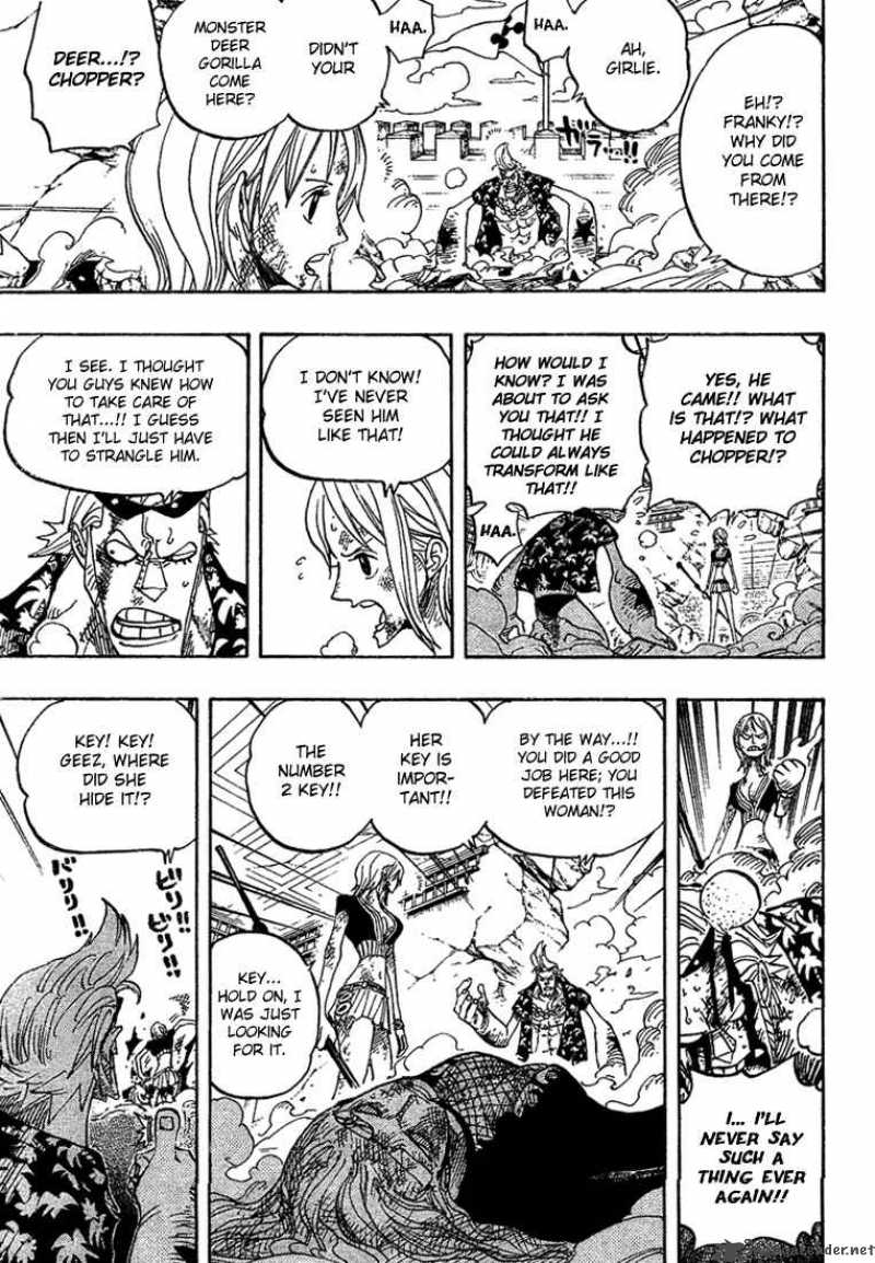 One Piece Chapter 412 page 12 - Chapter 412: You Missed Your Chance