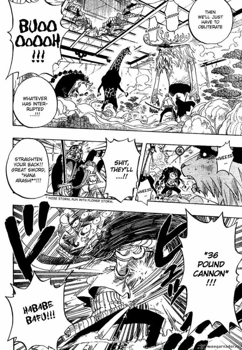 One Piece Chapter 412 page 15 - Chapter 412: You Missed Your Chance