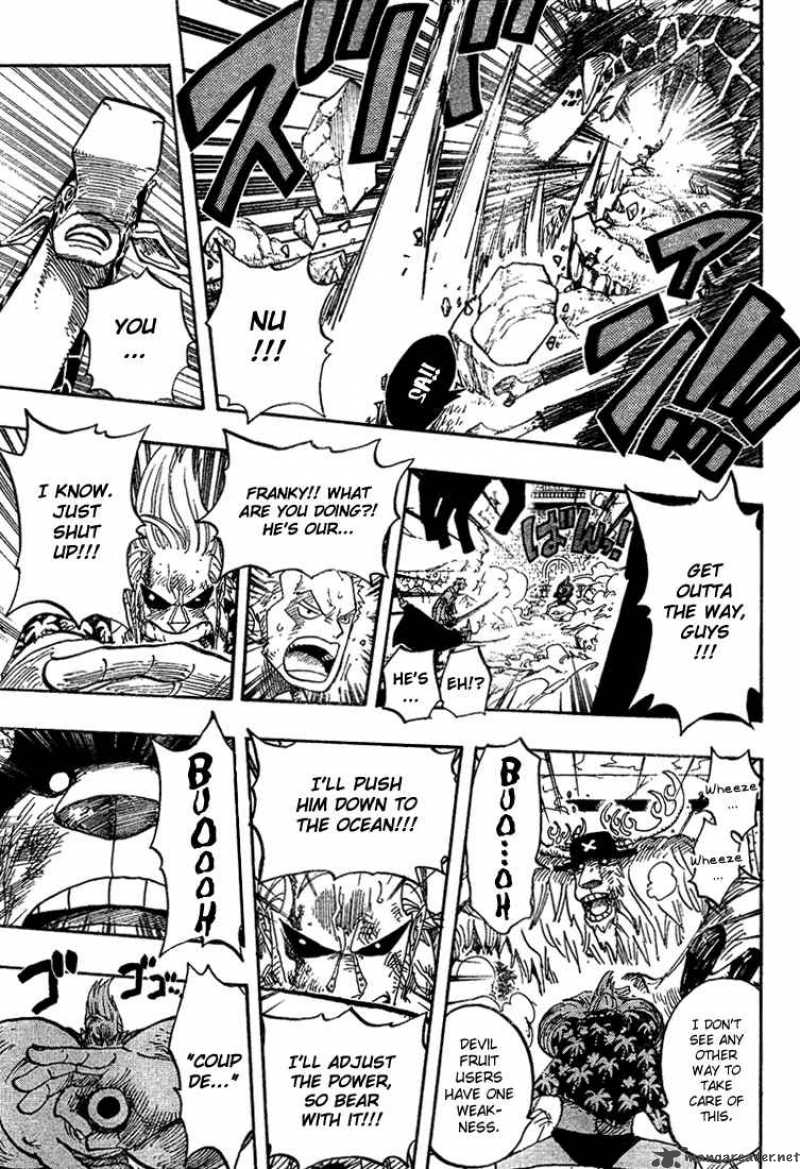 One Piece Chapter 412 page 16 - Chapter 412: You Missed Your Chance