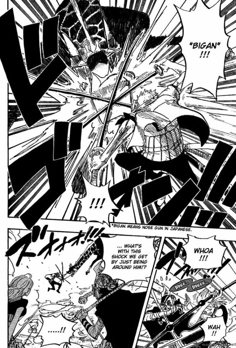 One Piece manga, chapter 413, page 11 of 22
