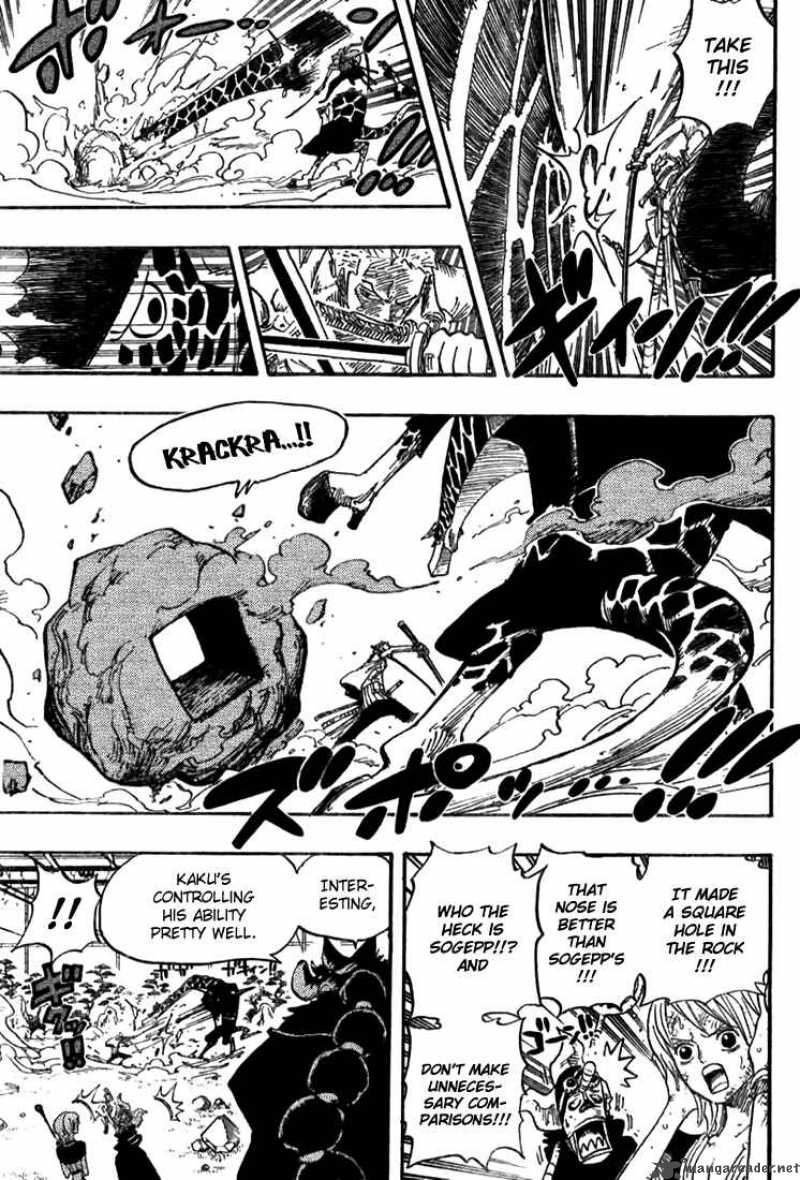One Piece manga, chapter 413, page 12 of 22
