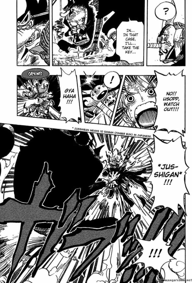 One Piece manga, chapter 413, page 14 of 22