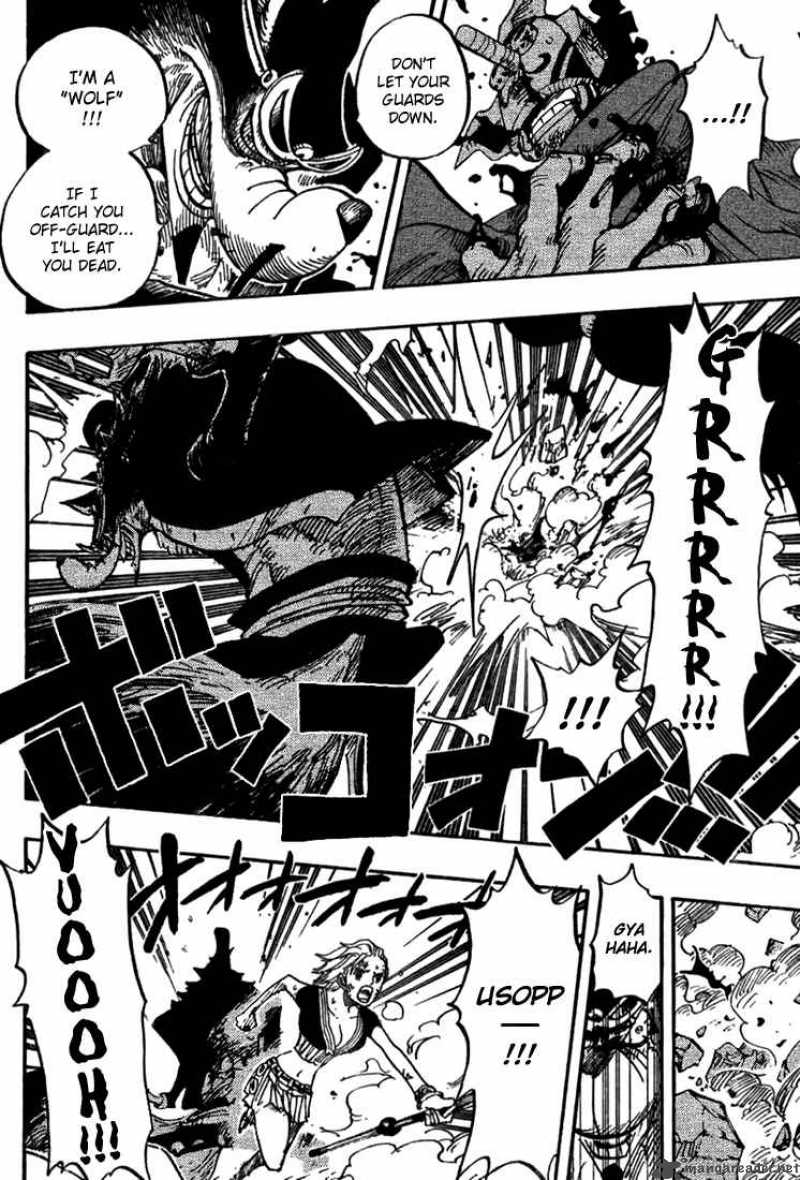 One Piece manga, chapter 413, page 15 of 22