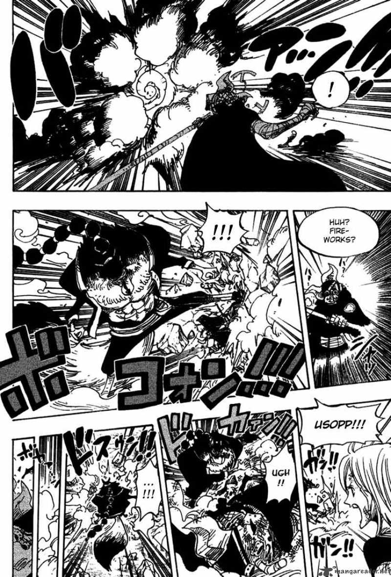 One Piece manga, chapter 413, page 17 of 22