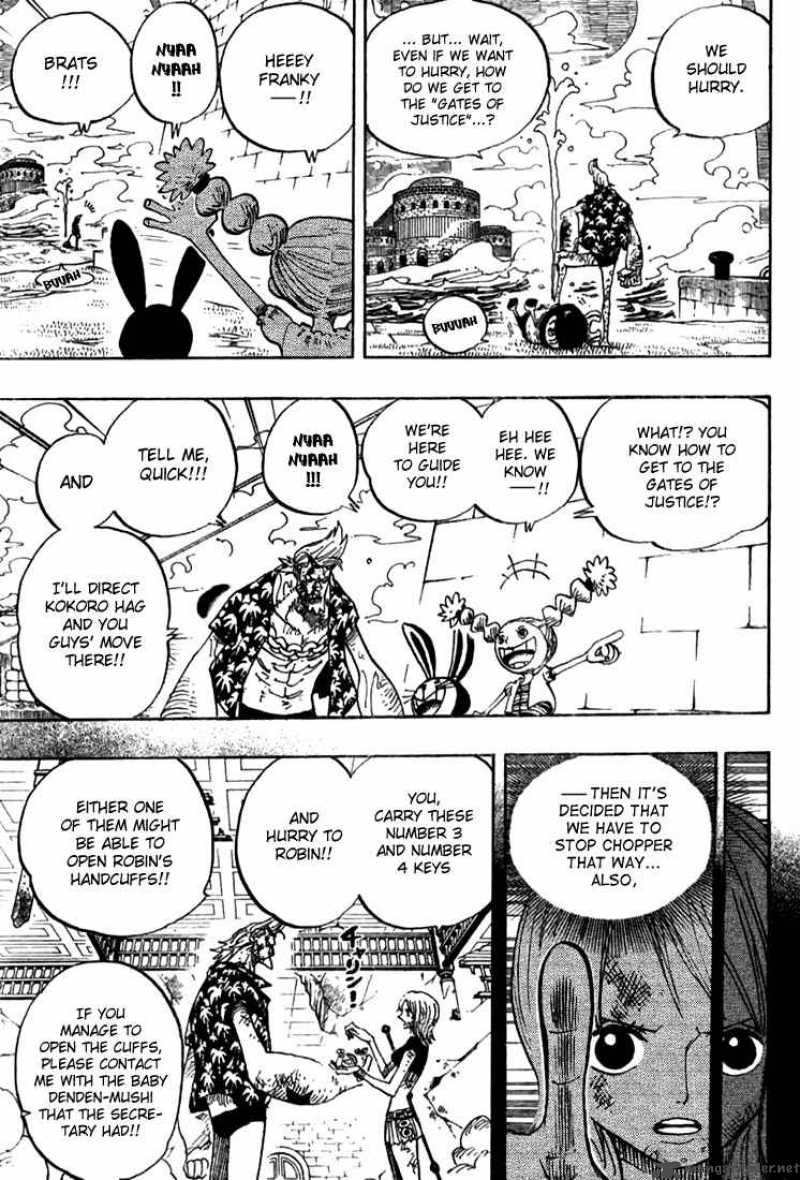 One Piece manga, chapter 413, page 6 of 22