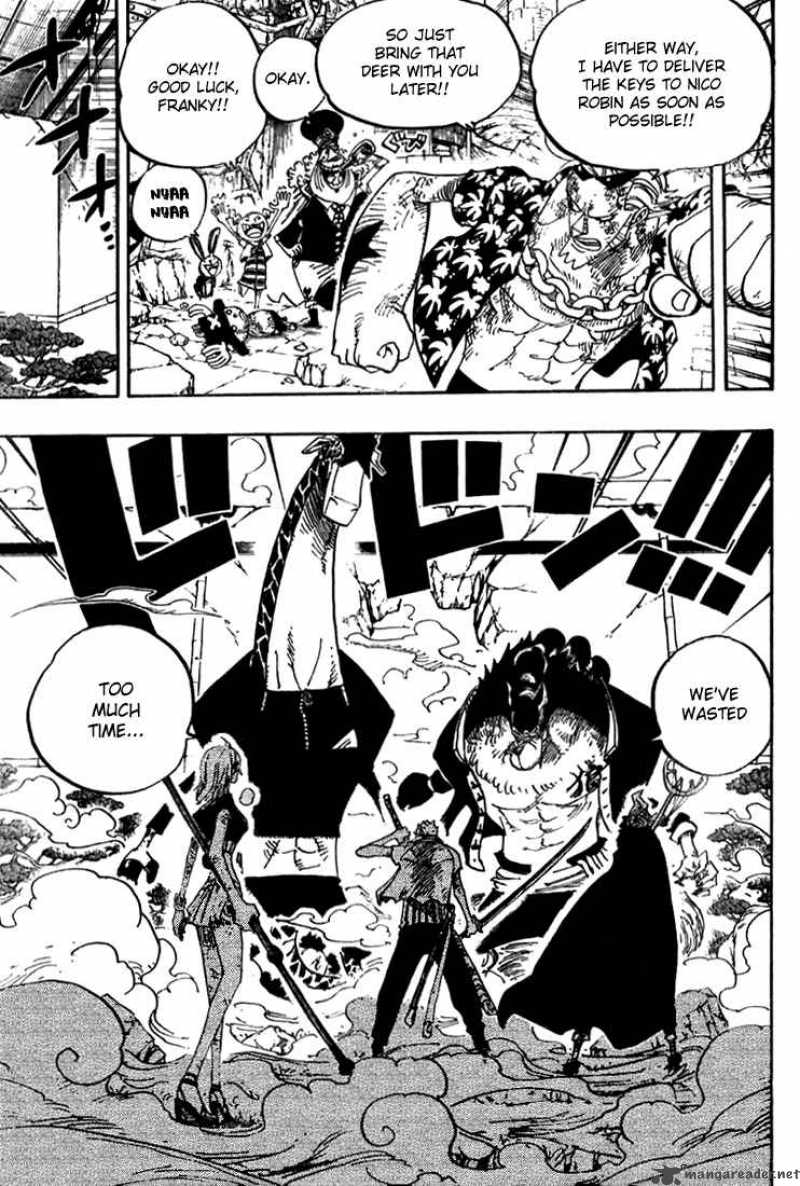 One Piece manga, chapter 413, page 8 of 22