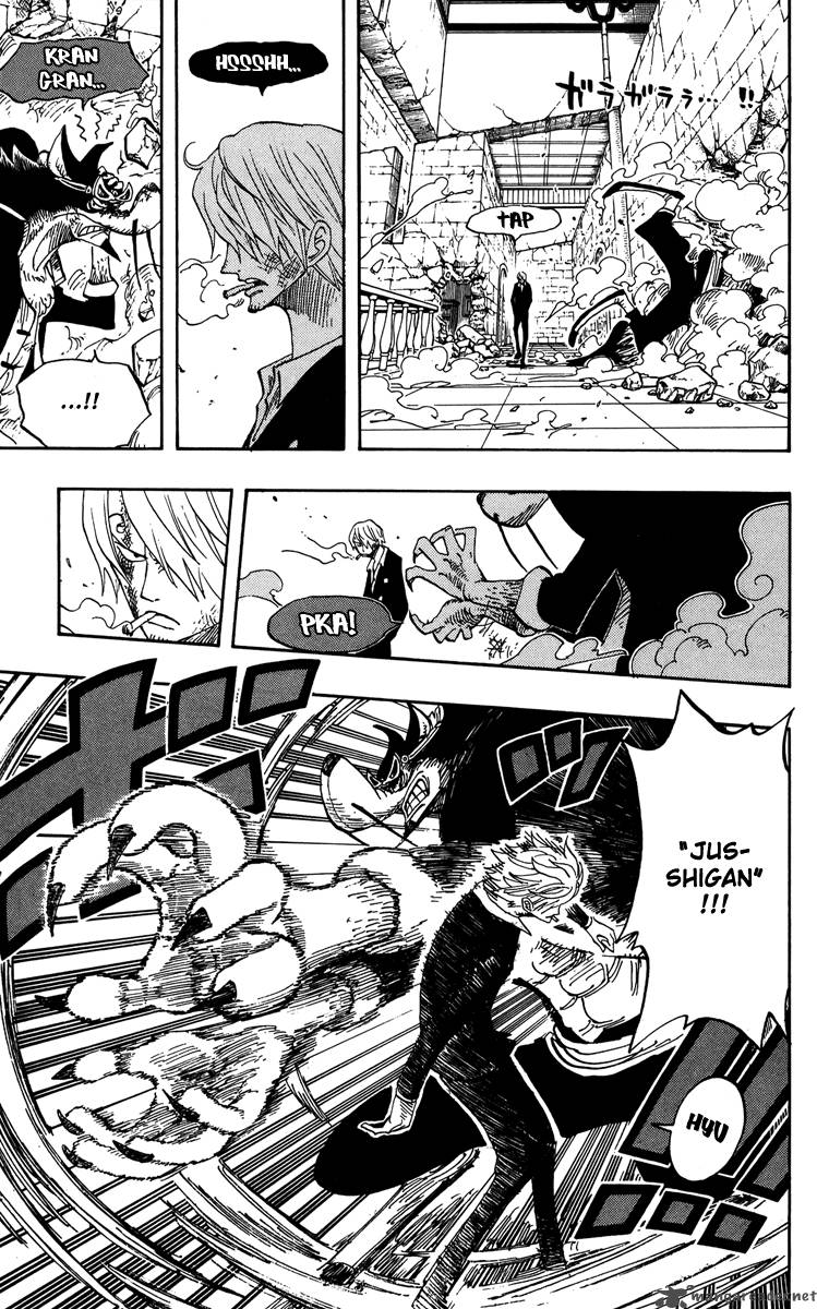 One Piece Chapter 414 page 12 - Chapter 414: Sanji vs Jabra