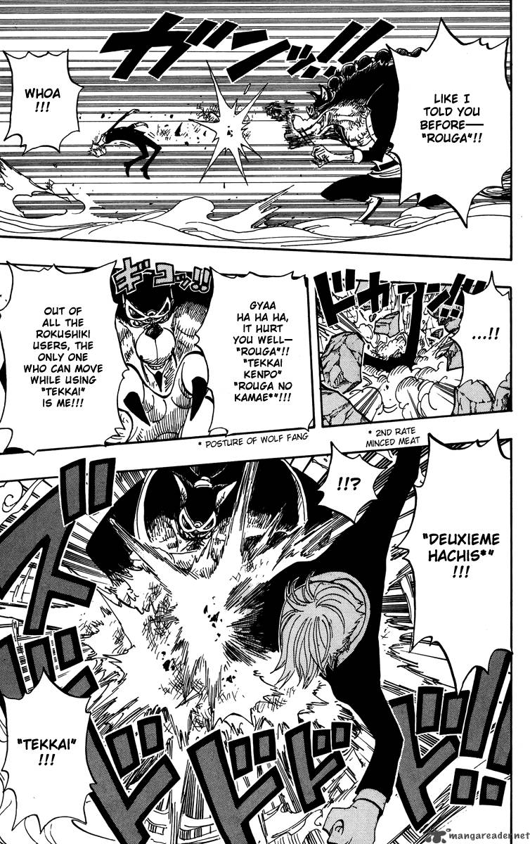 One Piece Chapter 414 page 16 - Chapter 414: Sanji vs Jabra