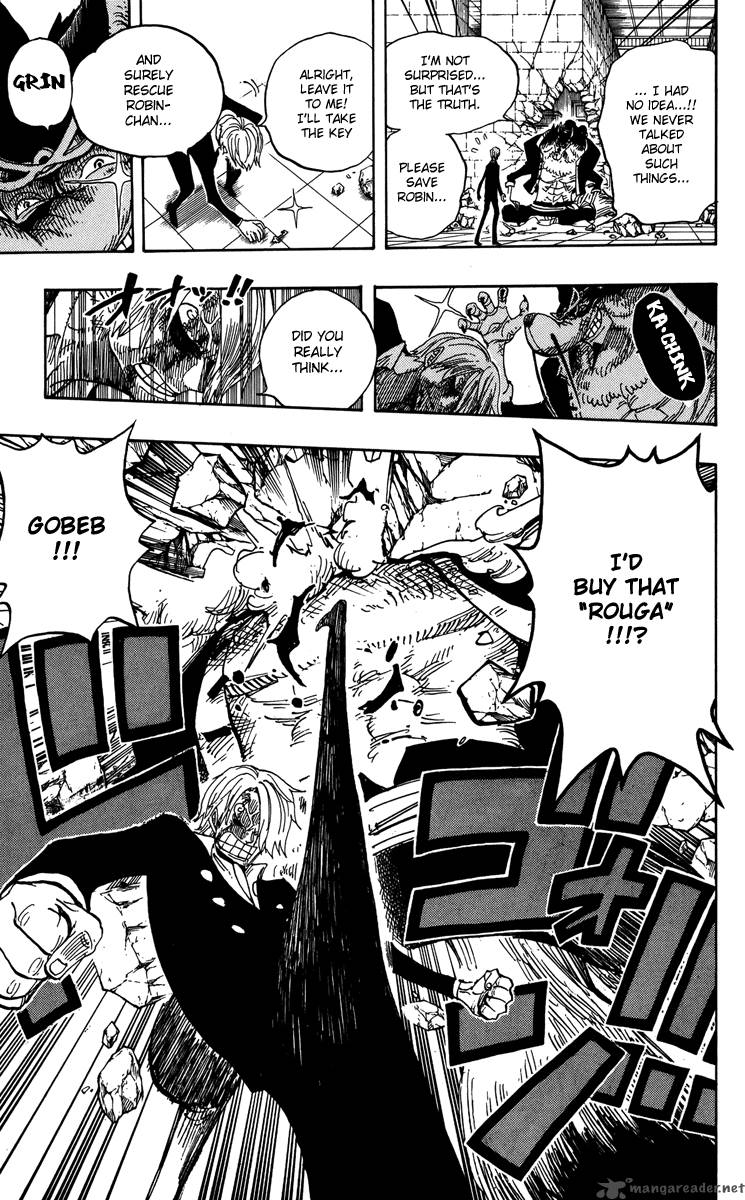 One Piece Chapter 414 page 18 - Chapter 414: Sanji vs Jabra