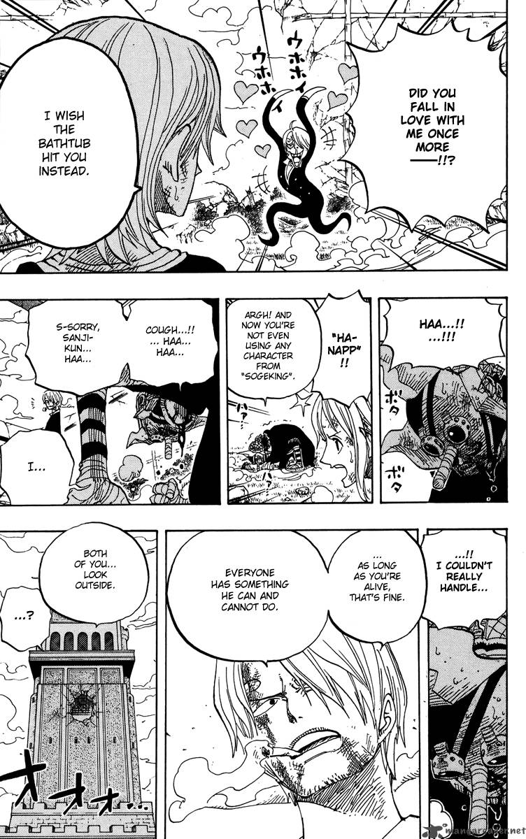 One Piece Chapter 414 page 3 - Chapter 414: Sanji vs Jabra