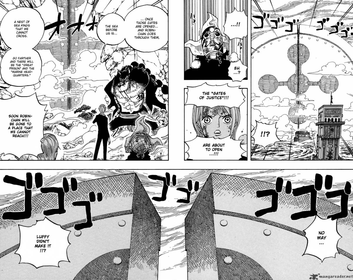 One Piece Chapter 414 page 4 - Chapter 414: Sanji vs Jabra