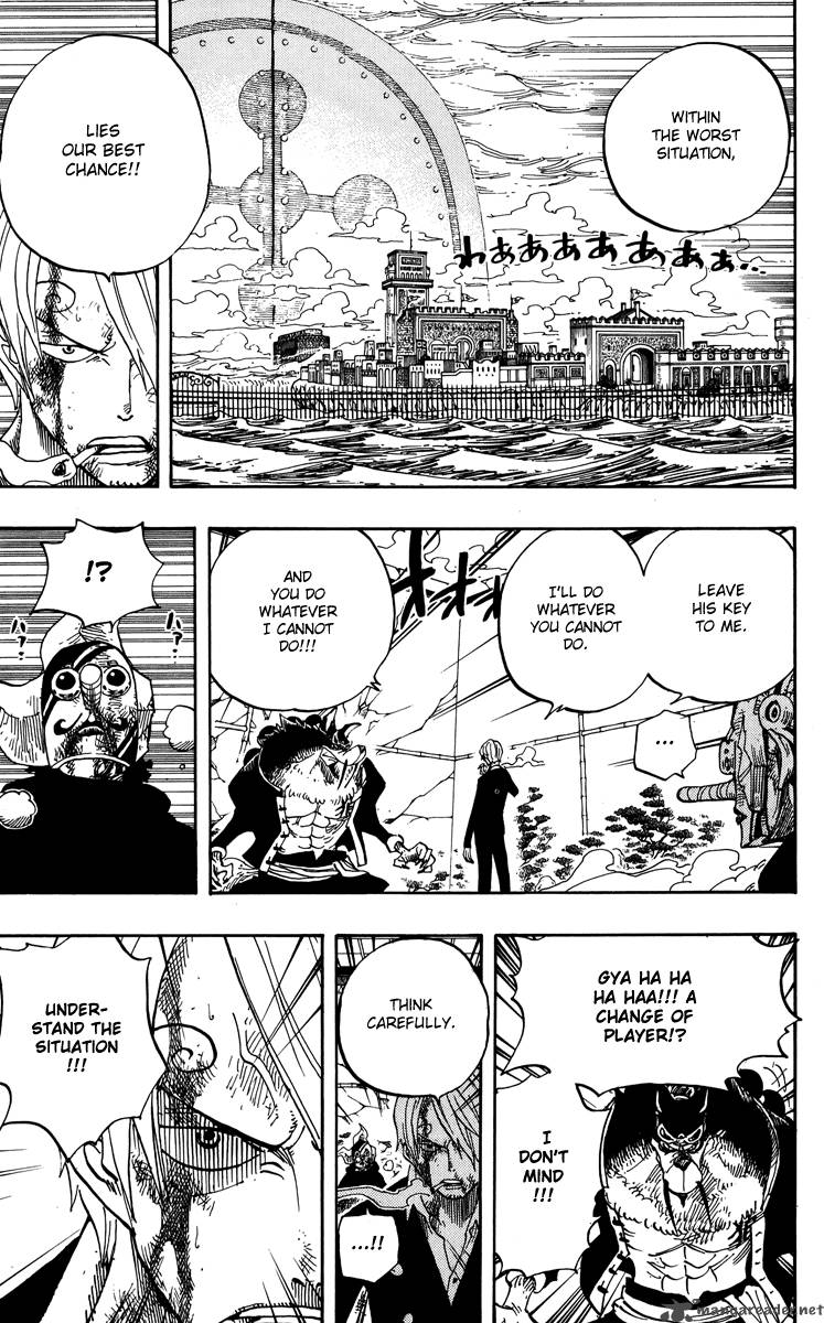 One Piece Chapter 414 page 8 - Chapter 414: Sanji vs Jabra