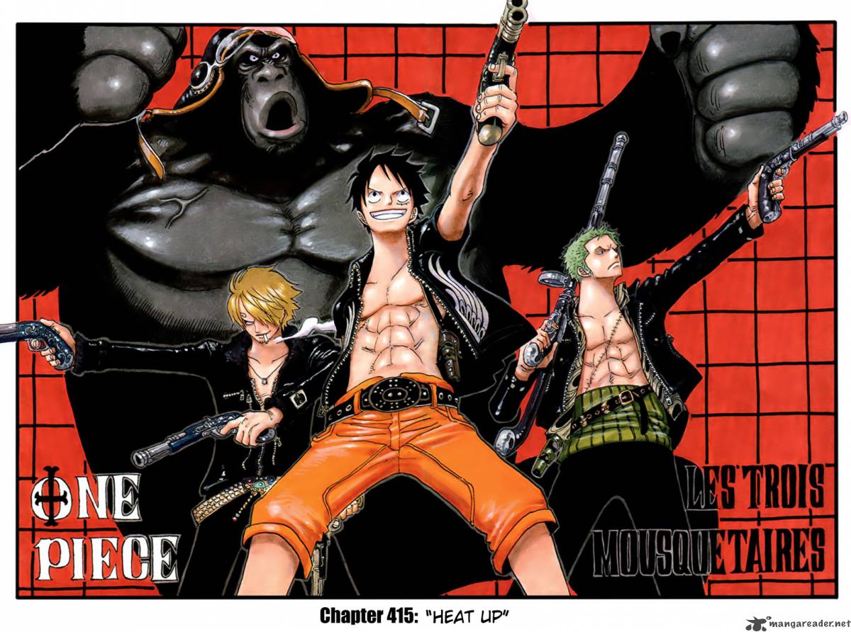 One Piece manga, chapter 415, page 2 of 23