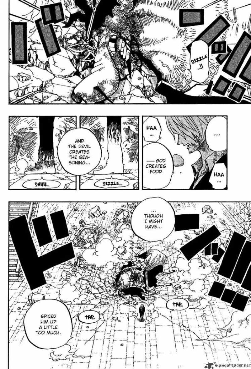 One Piece Chapter 416 page 2 - Chapter 416: Zoro vs Kaku