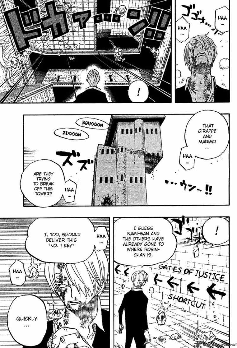 One Piece Chapter 416 page 3 - Chapter 416: Zoro vs Kaku