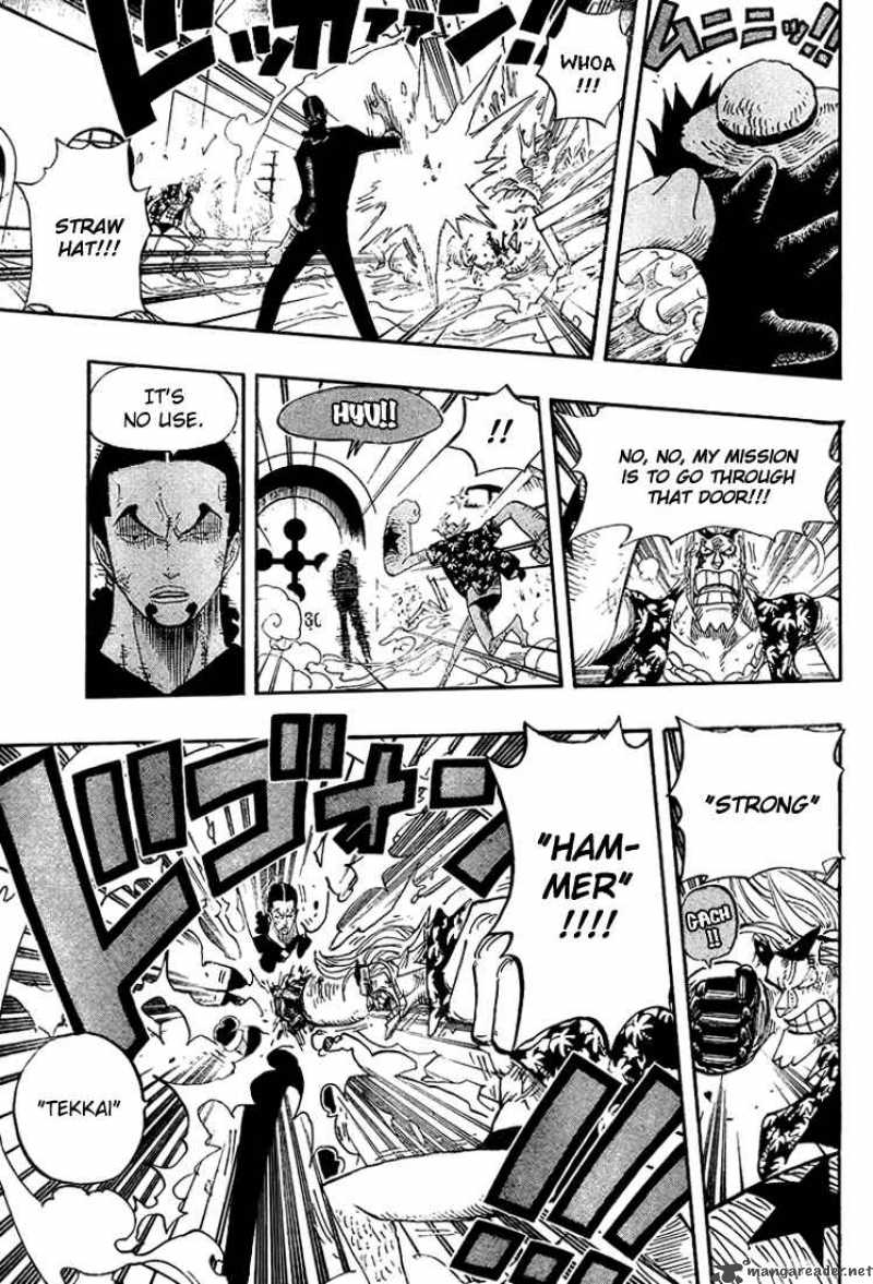 One Piece manga, chapter 418, page 12 of 23