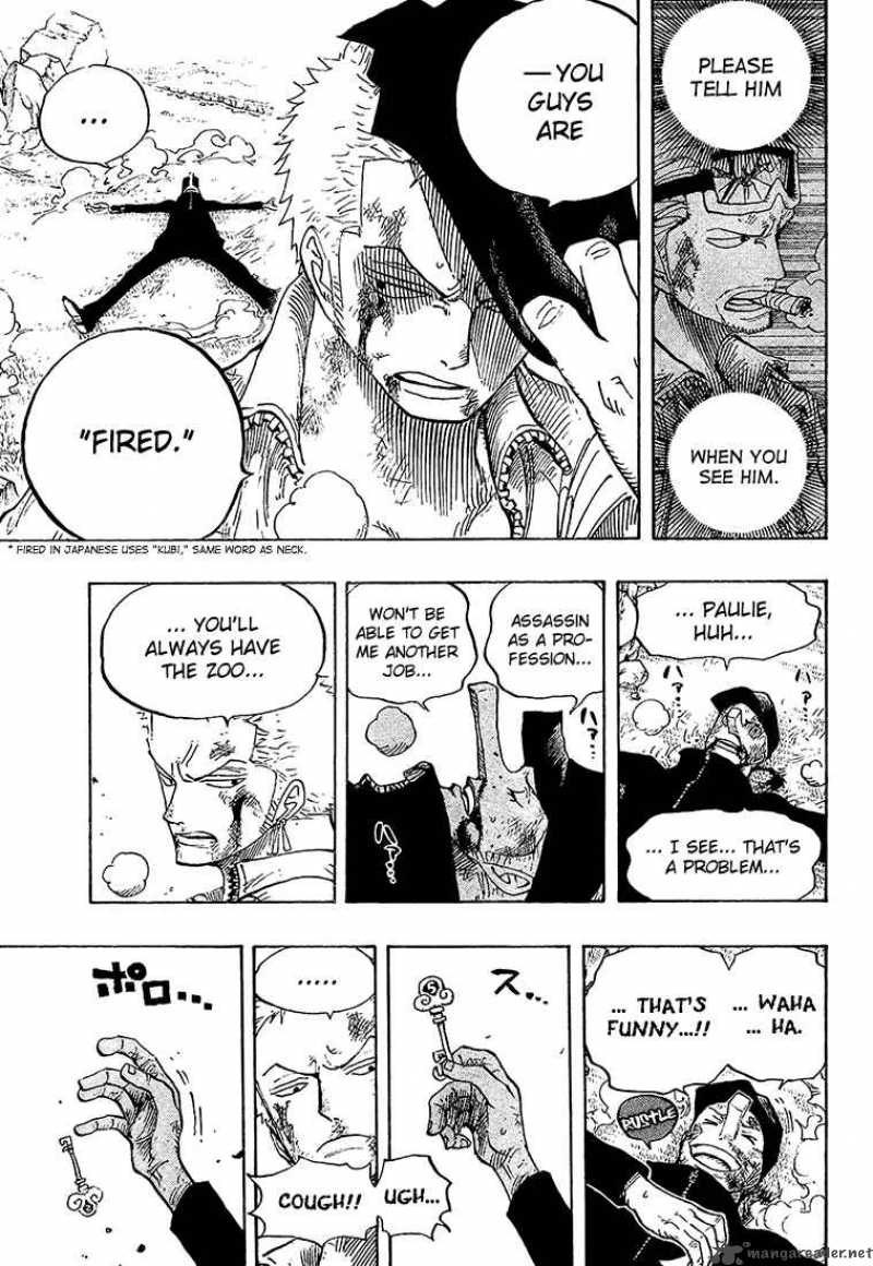 One Piece manga, chapter 418, page 4 of 23