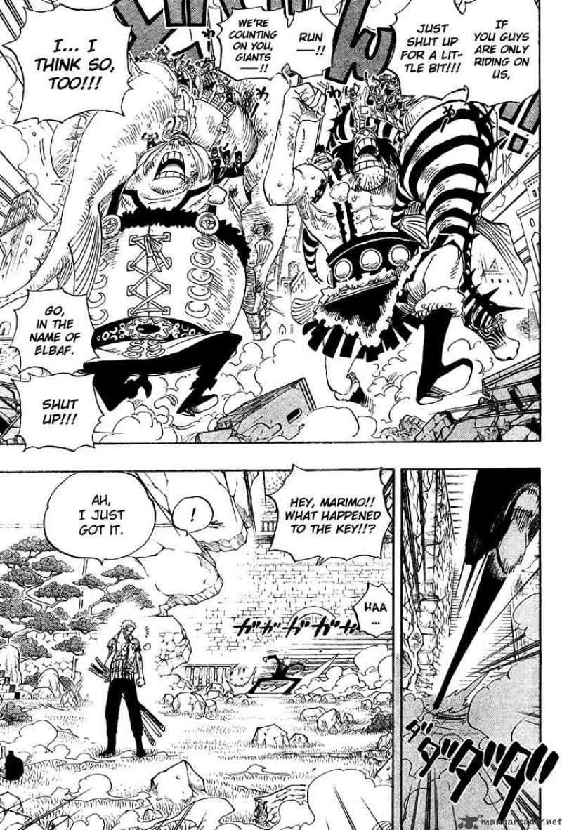 One Piece manga, chapter 418, page 6 of 23
