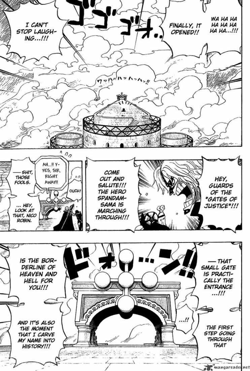 One Piece manga, chapter 418, page 8 of 23