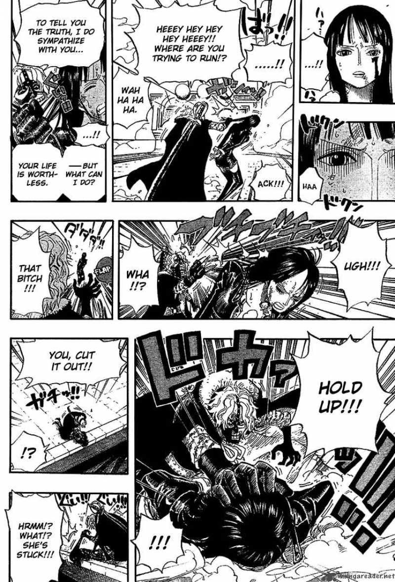One Piece manga, chapter 418, page 9 of 23