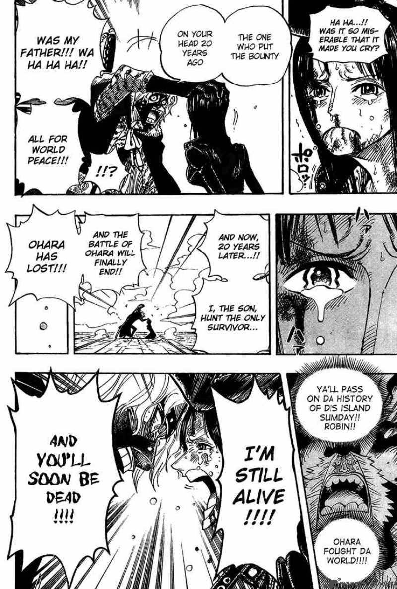 One Piece Chapter 419 page 10 - Chapter 419: Legend of a Hero