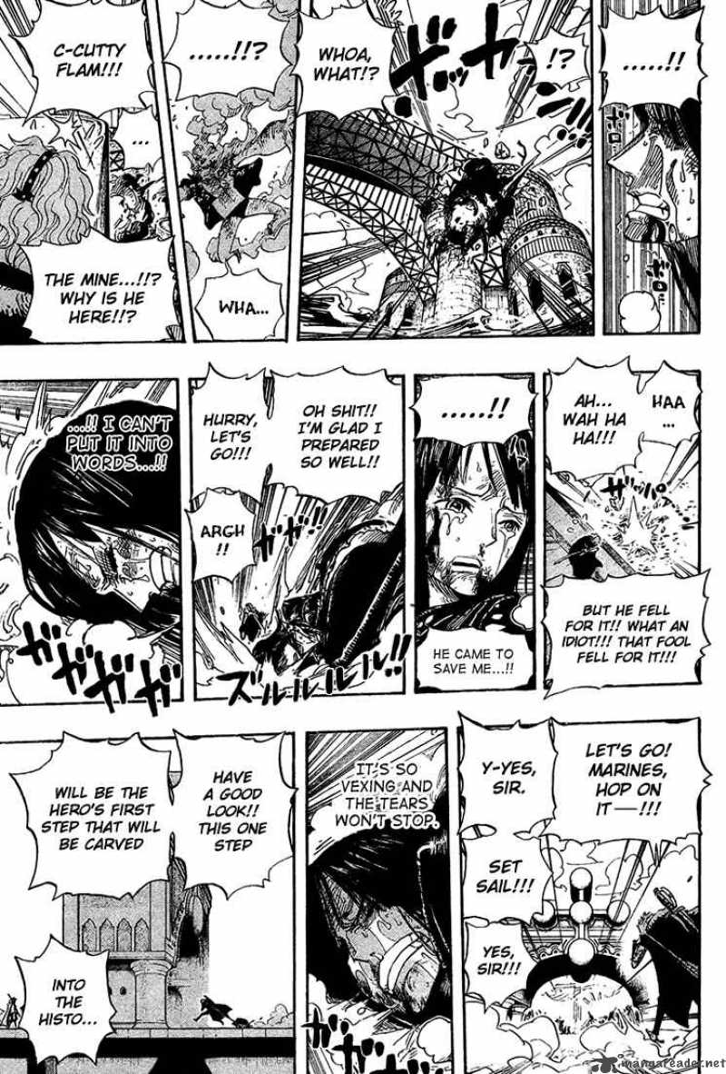 One Piece Chapter 419 page 11 - Chapter 419: Legend of a Hero