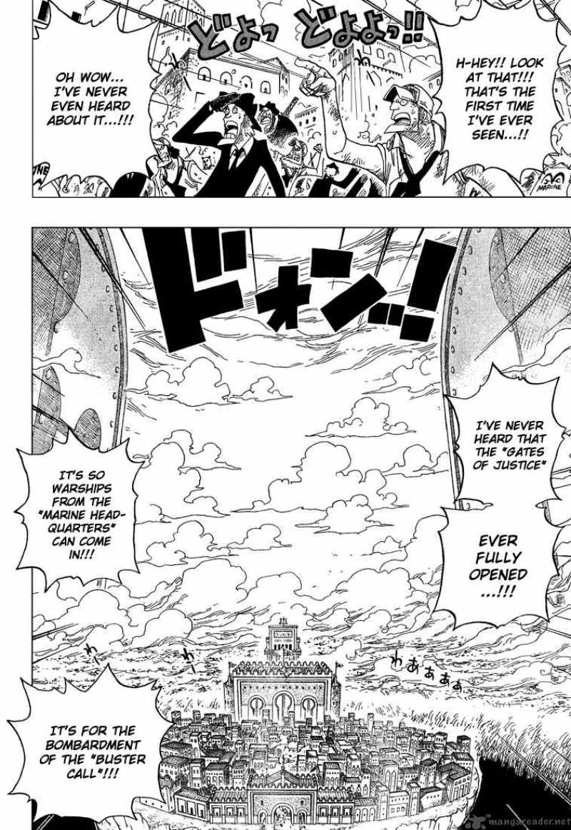 One Piece Chapter 419 page 2 - Chapter 419: Legend of a Hero