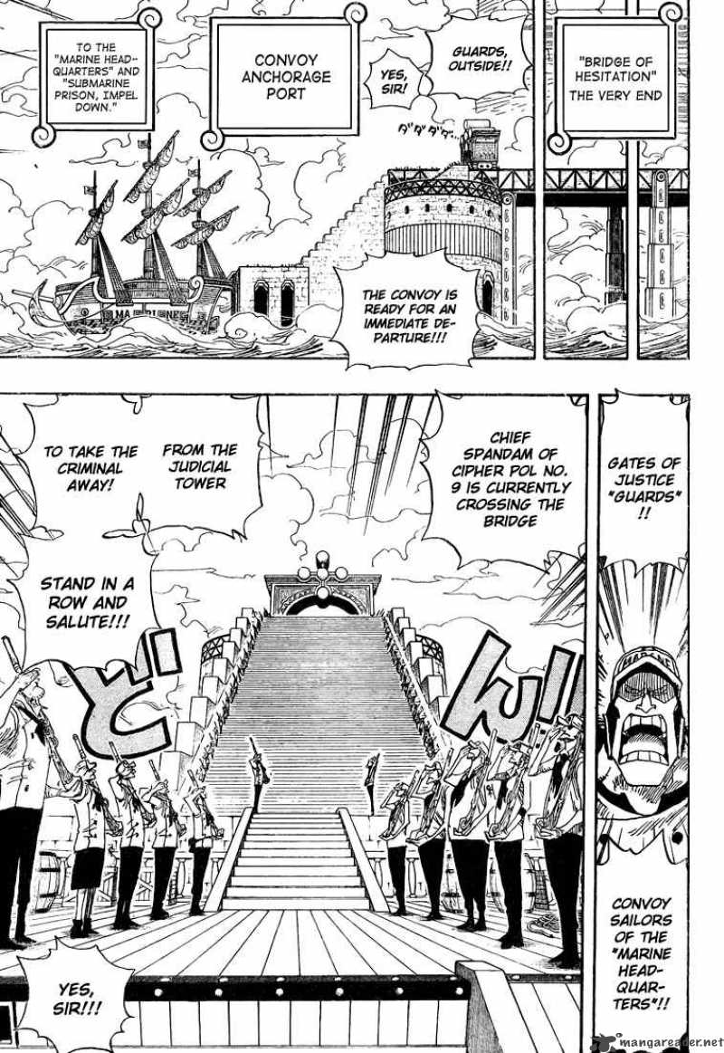 One Piece Chapter 419 page 5 - Chapter 419: Legend of a Hero