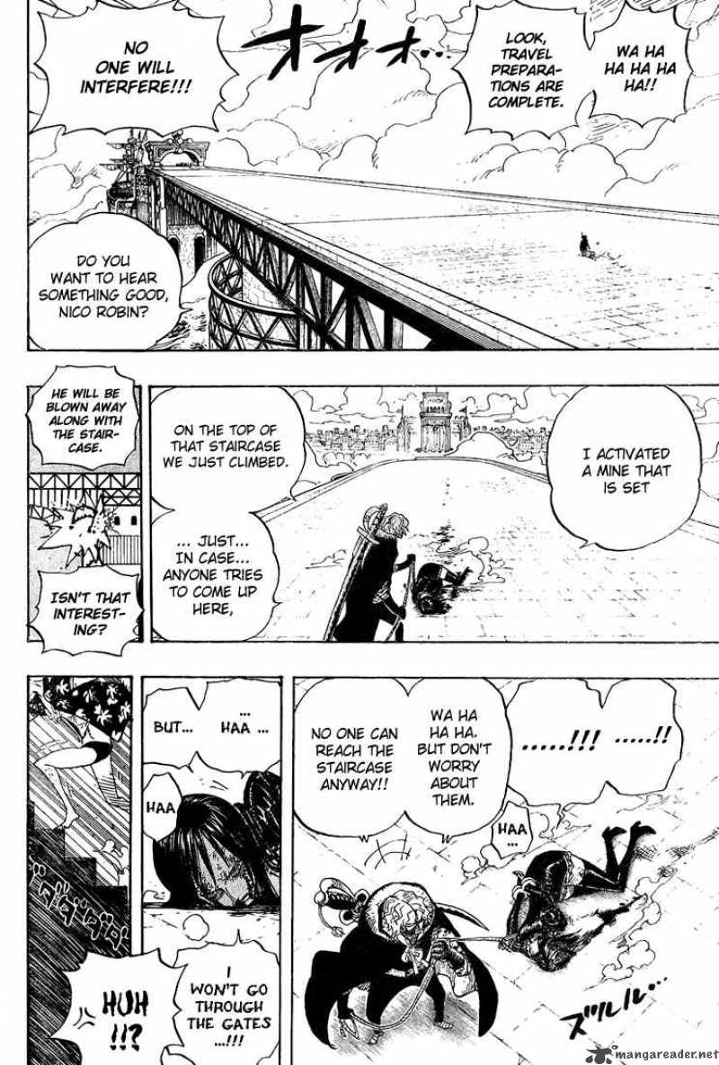 One Piece Chapter 419 page 6 - Chapter 419: Legend of a Hero
