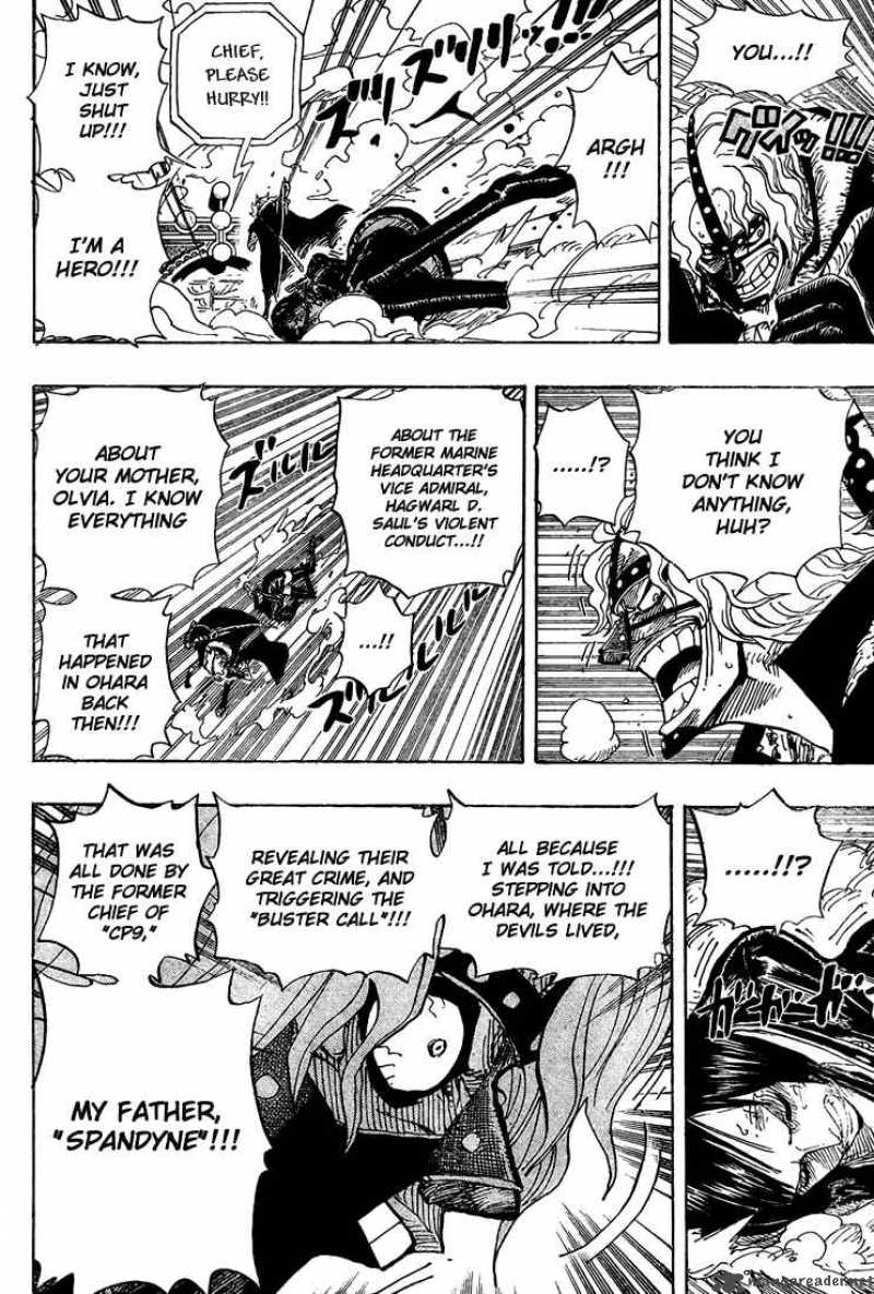 One Piece Chapter 419 page 8 - Chapter 419: Legend of a Hero
