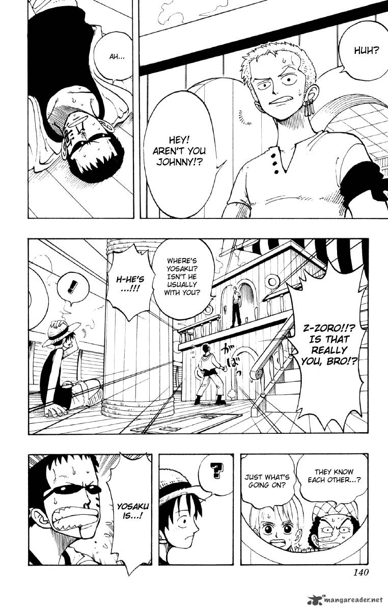 One Piece Chapter 42 page 12 - Chapter 42: Yosaku and Johnny