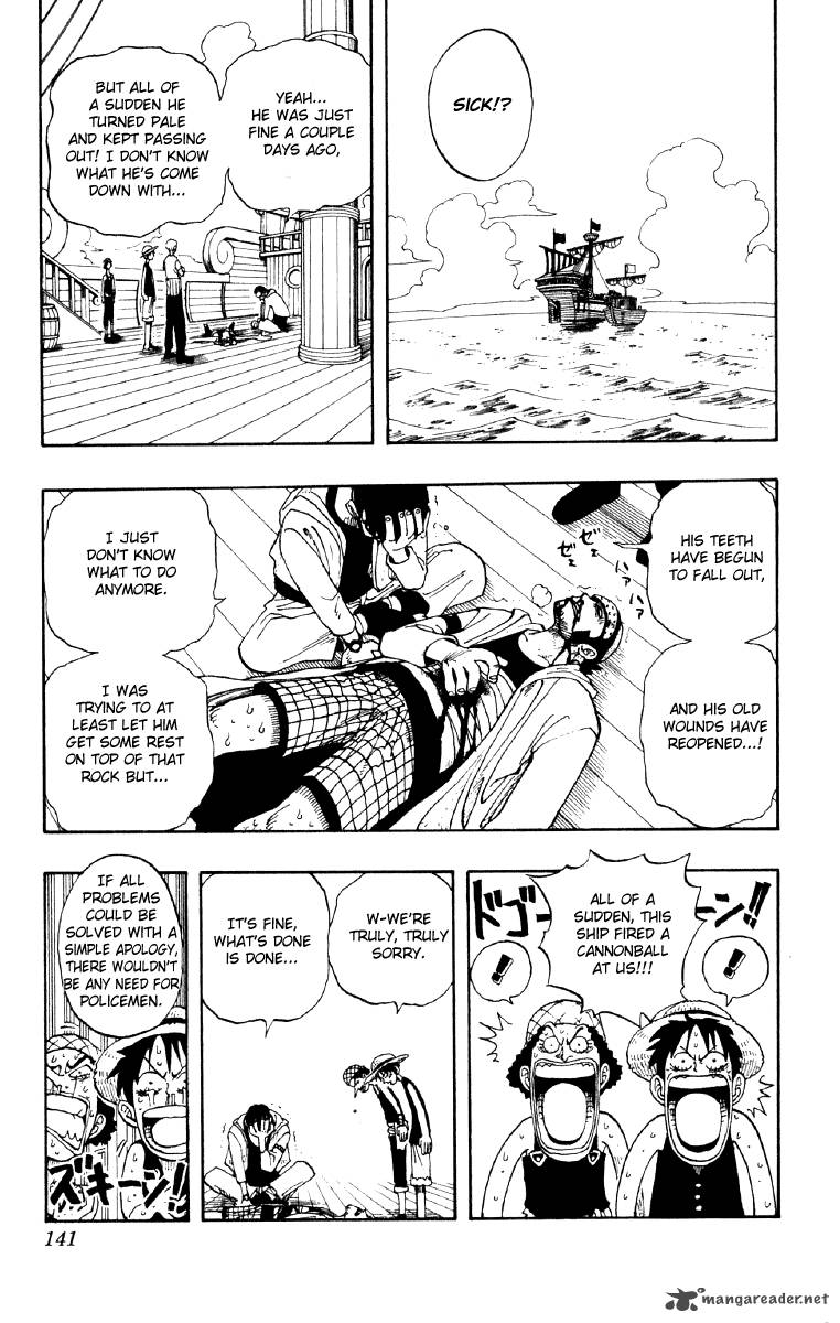 One Piece Chapter 42 page 13 - Chapter 42: Yosaku and Johnny