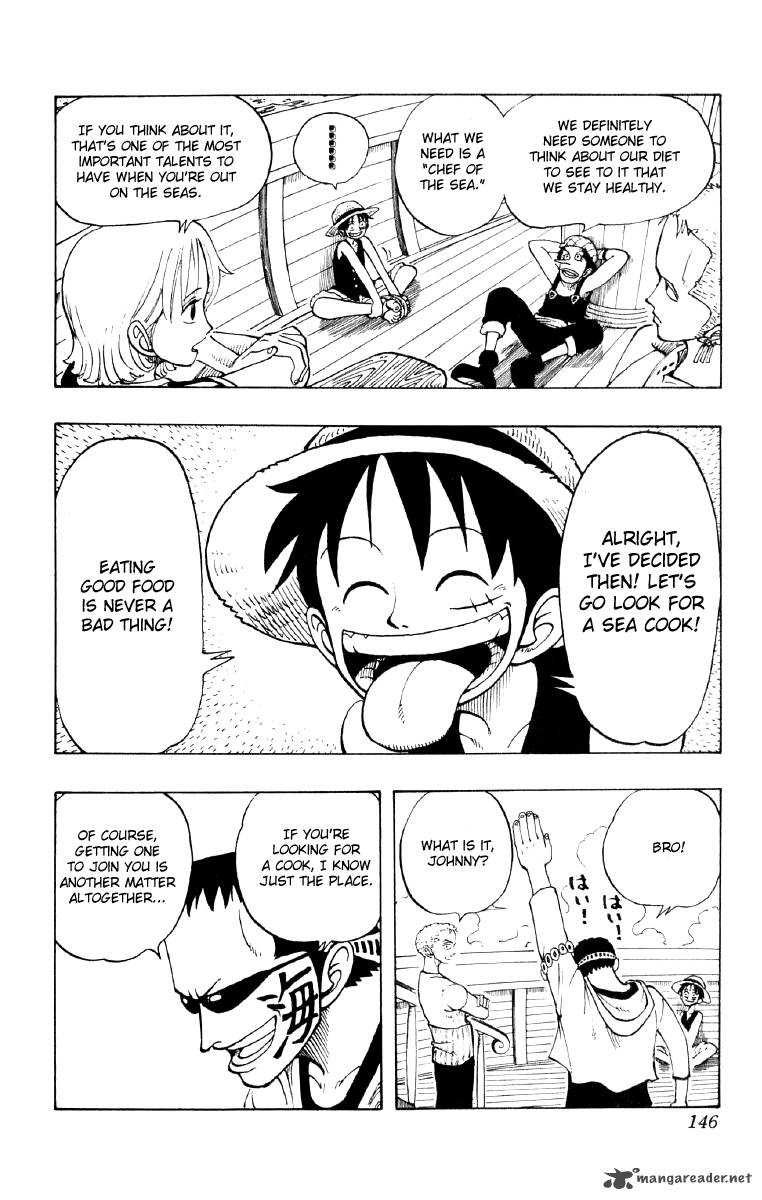 One Piece Chapter 42 page 18 - Chapter 42: Yosaku and Johnny