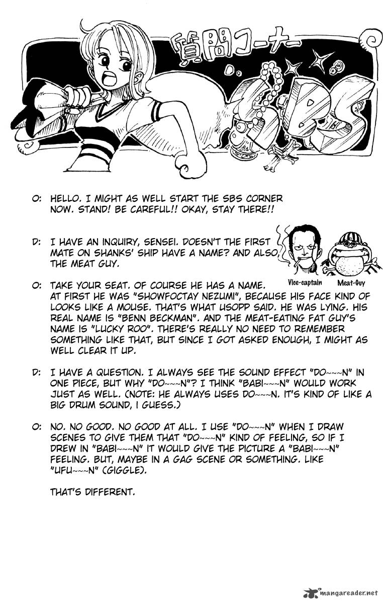 One Piece Chapter 42 page 20 - Chapter 42: Yosaku and Johnny