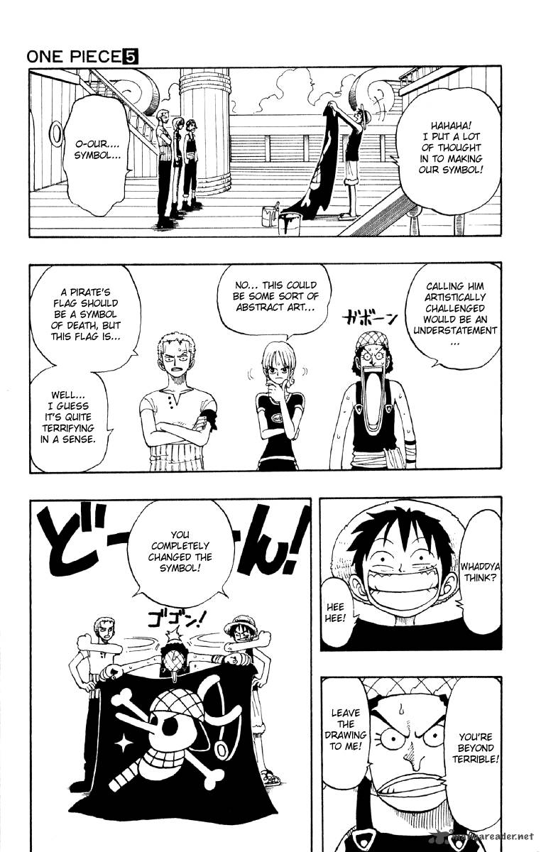 One Piece Chapter 42 page 3 - Chapter 42: Yosaku and Johnny