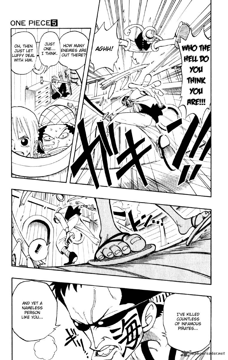 One Piece Chapter 42 page 9 - Chapter 42: Yosaku and Johnny