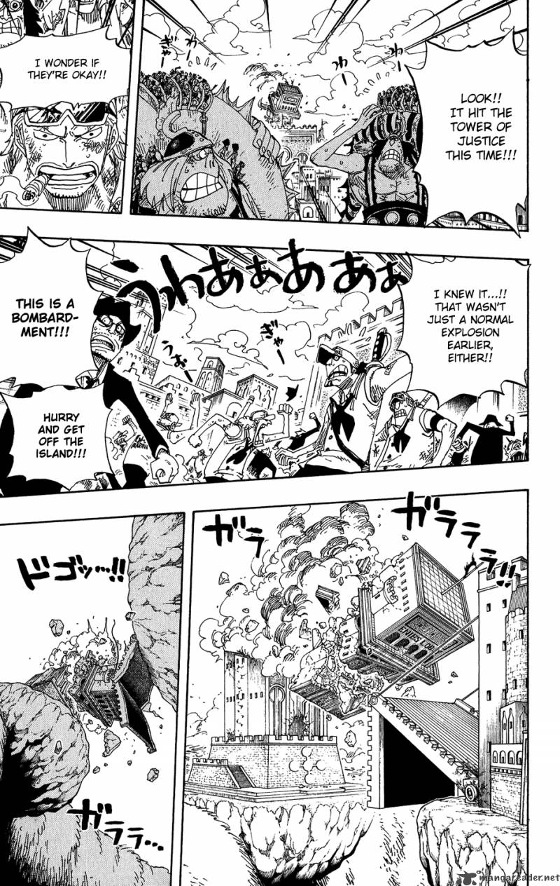 One Piece Chapter 420 page 18 - Chapter 420: Buster Call