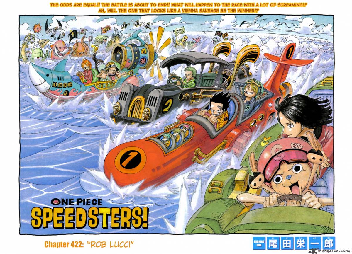 One Piece Chapter 422 page 1 - Chapter 422: Rob Lucci