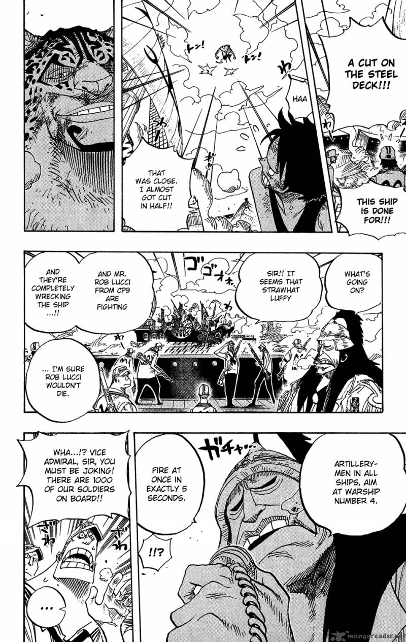One Piece Chapter 422 page 17 - Chapter 422: Rob Lucci