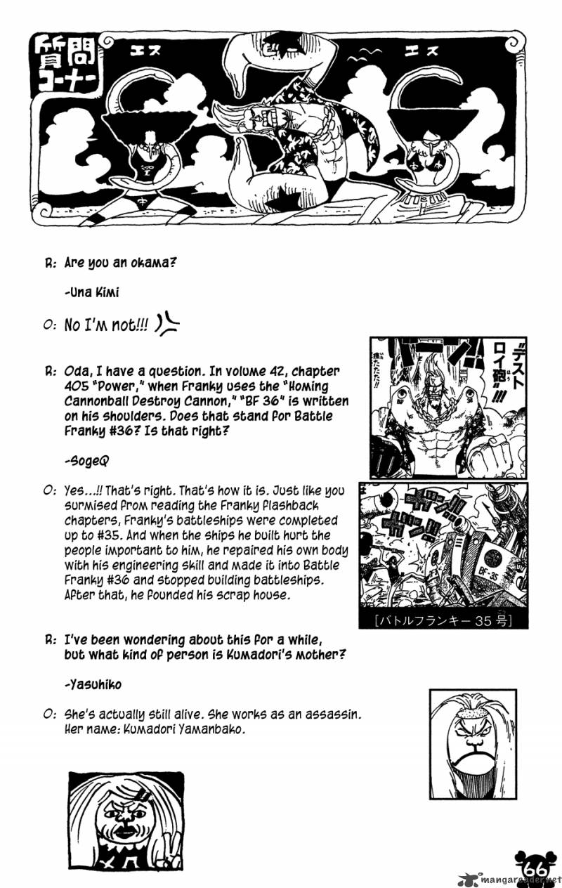 One Piece Chapter 422 page 19 - Chapter 422: Rob Lucci