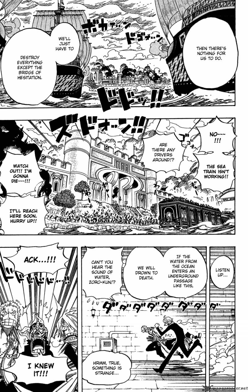 One Piece Chapter 422 page 5 - Chapter 422: Rob Lucci