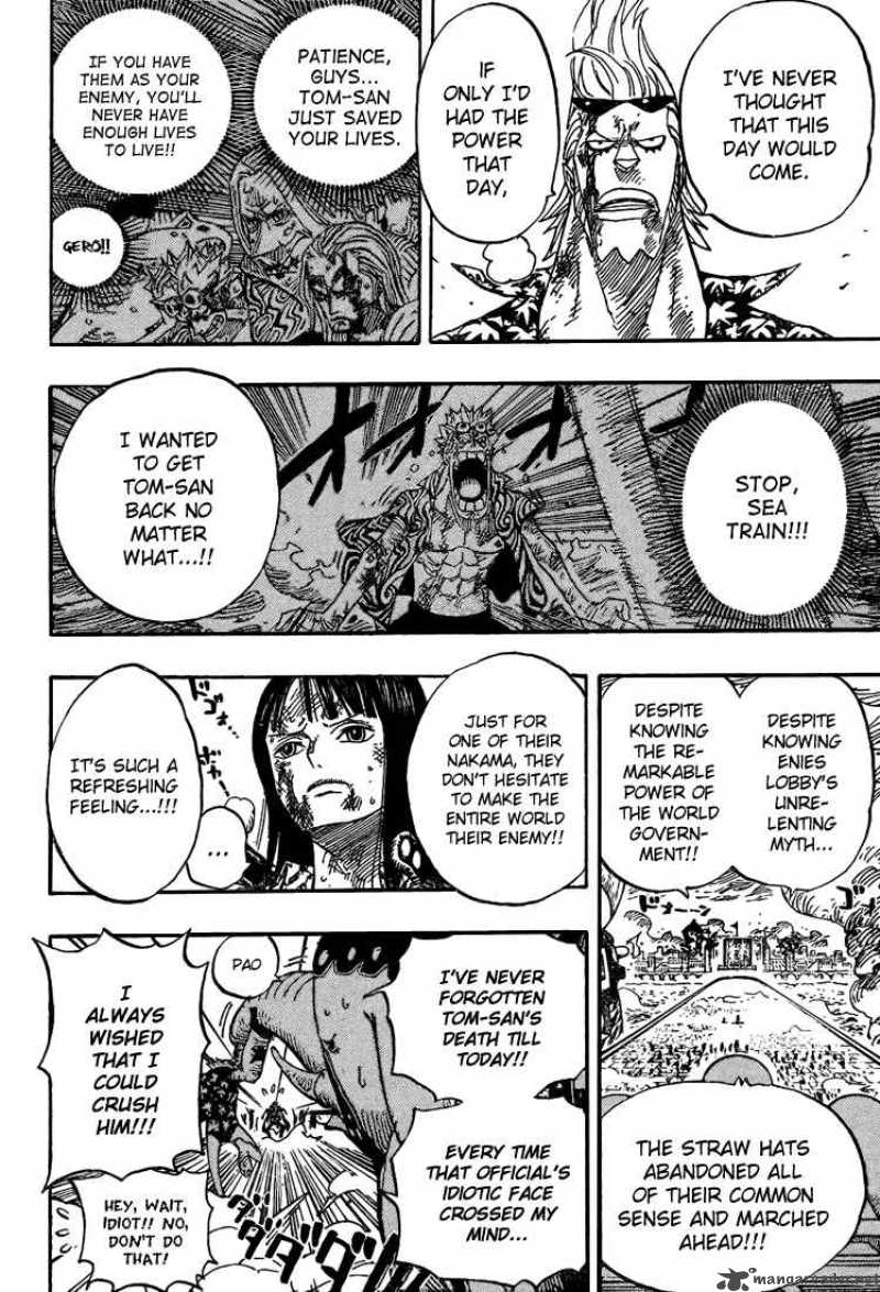 One Piece manga, chapter 423, page 11 of 22