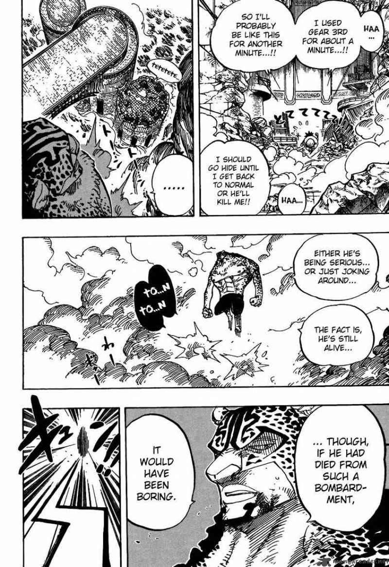 One Piece manga, chapter 423, page 5 of 22