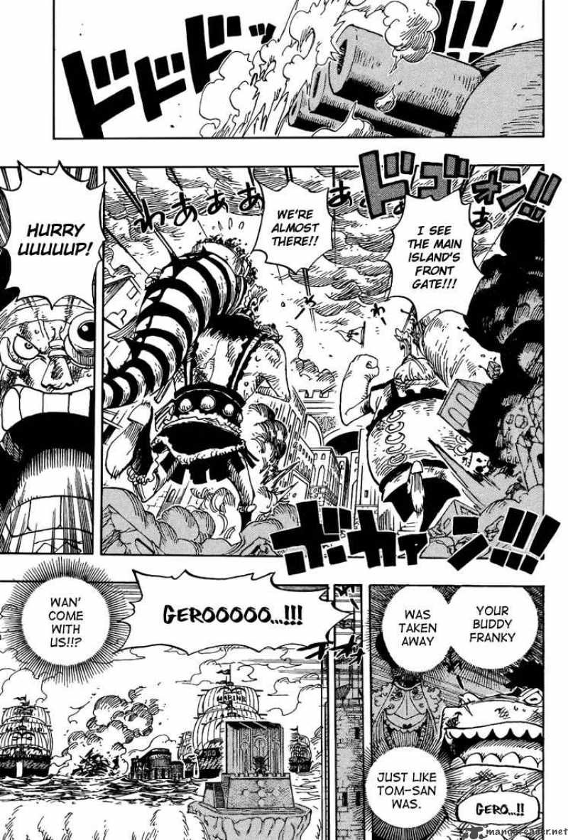 One Piece manga, chapter 423, page 6 of 22