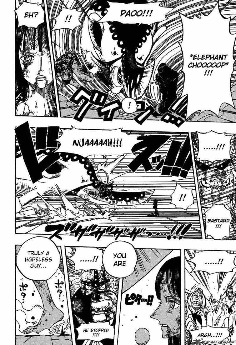 One Piece manga, chapter 423, page 9 of 22
